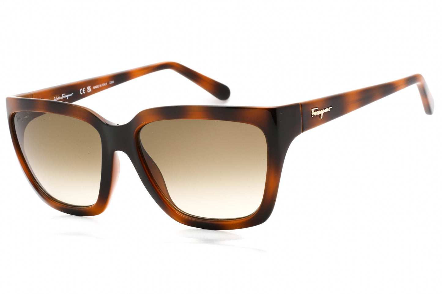 Salvatore Ferragamo 1018s 214 Sunglasses Tortoise Size : 59