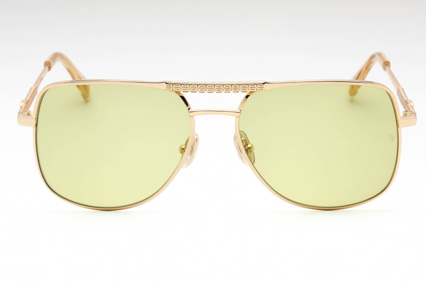 Lacoste L239s Ricky Regal 714 Sunglasses Gold Size : 58