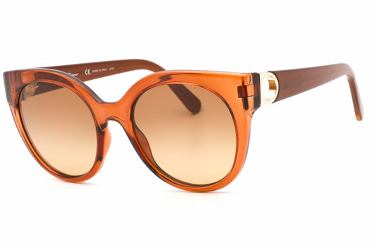 Salvatore Ferragamo 1031s 261 Sunglasses Crystal Caramel Size : 53