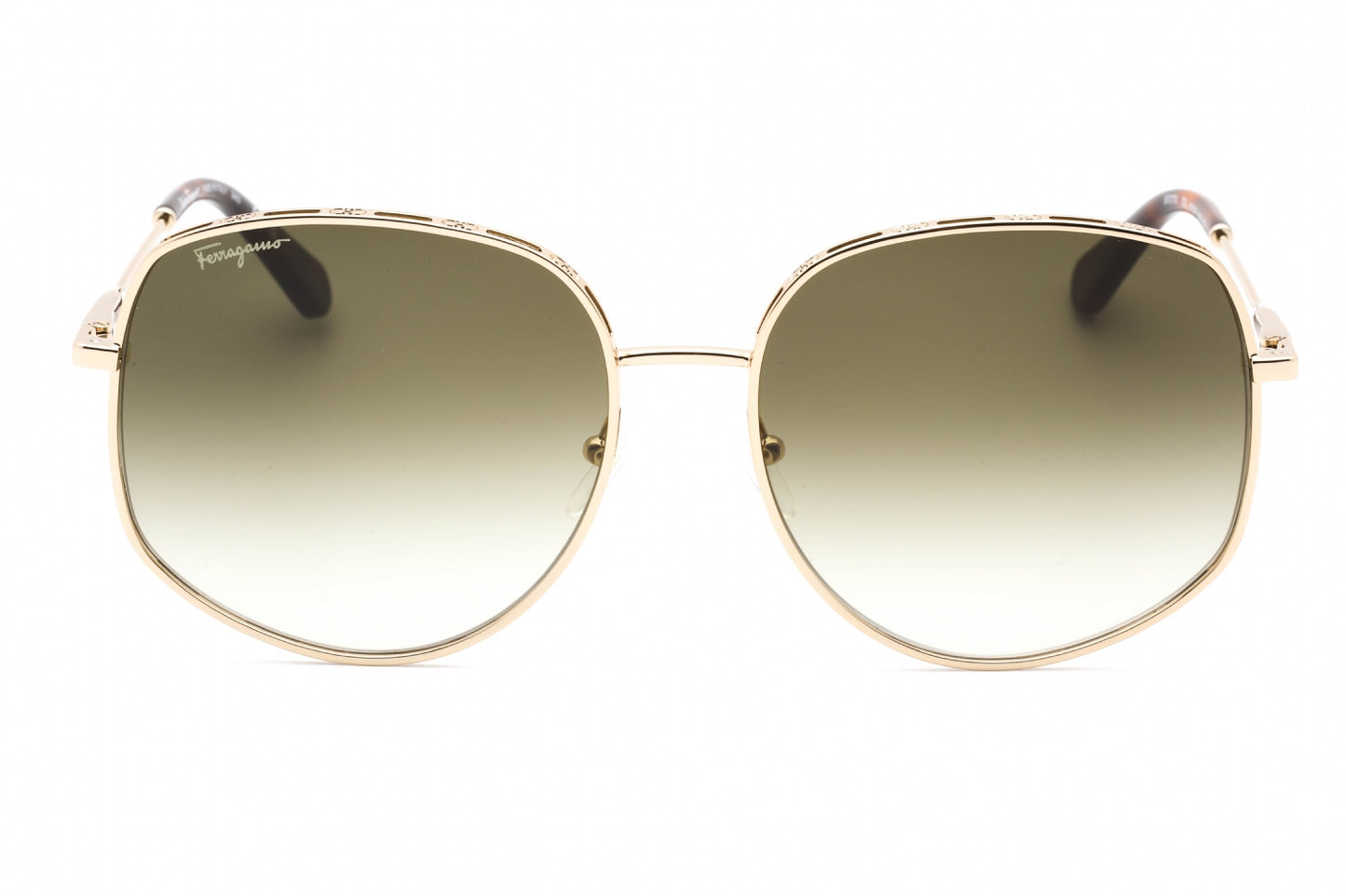 Salvatore Ferragamo 277s 723 Sunglasses Gold Size : 61