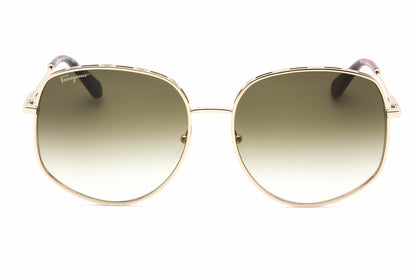 Salvatore Ferragamo 277s 723 Sunglasses Gold Size : 61