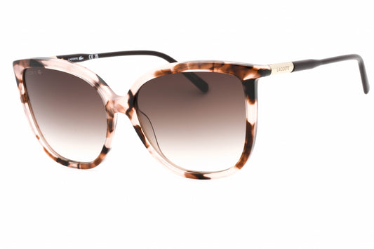 Lacoste L963s 610 Sunglasses Havana Rose Size : 59