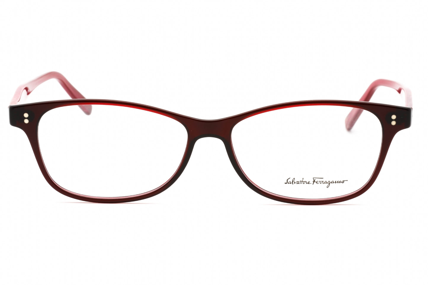 Salvatore Ferragamo 2910 612 Sunglasses Trasparent Wine Size : 55