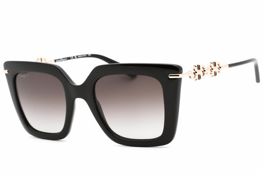 Salvatore Ferragamo 1041s 01 Sunglasses Black Size : 51
