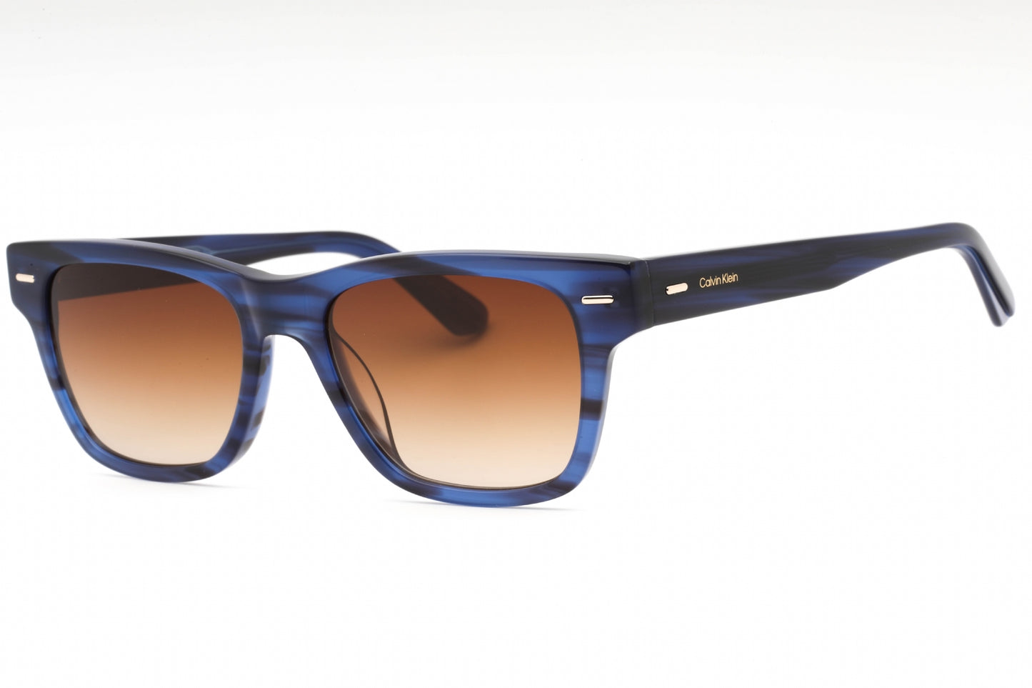 Calvin Klein 21528s 416 Sunglasses Striped Blue Size : 53