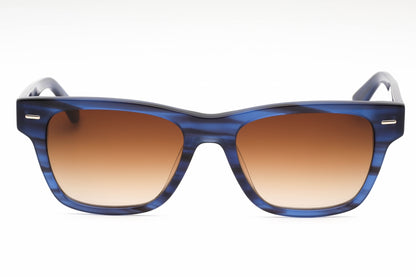 Calvin Klein 21528s 416 Sunglasses Striped Blue Size : 53