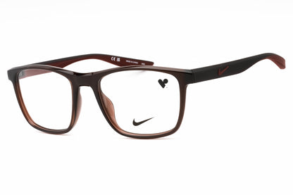 Nike 7038 201 Eyeglasses Brown Basalt Size : 53