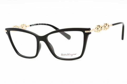 Salvatore Ferragamo 2921 01 Eyeglasses Black Size : 55