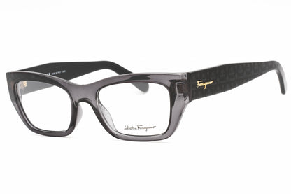 Salvatore Ferragamo 2922 23 Eyeglasses Transparent Dark Grey Size : 53