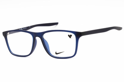 Nike 7125 410 Eyeglasses Matte Midnight Navy Size : 54