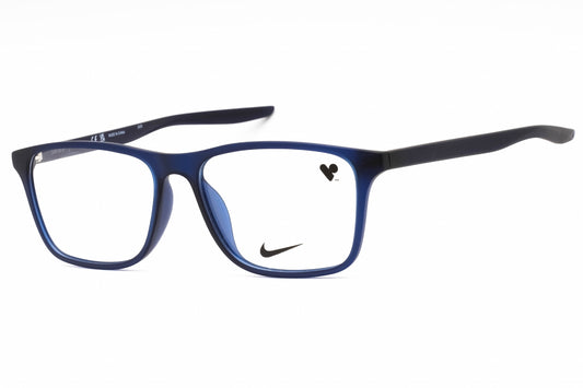 Nike 7125 410 Eyeglasses Matte Midnight Navy Size : 54