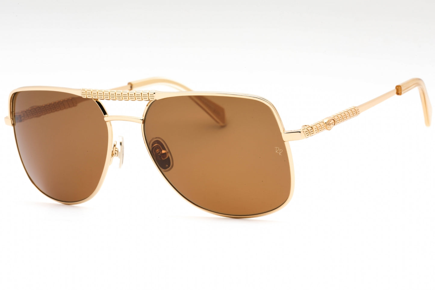 Lacoste L239s Ricky Regal 710 Sunglasses Medium Gold Size : 58