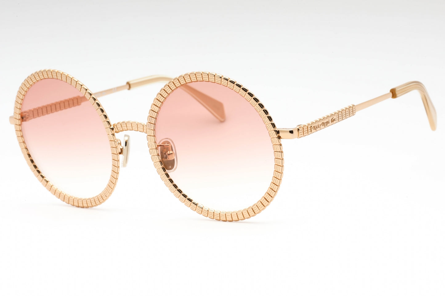 Lacoste L252s Ricky Regal 712 Sunglasses Light Gold Size : 58