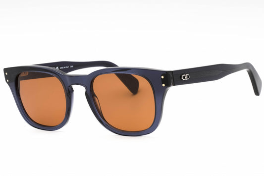 Salvatore Ferragamo 1057s 456 Sunglasses Blue Transparent Size : 49