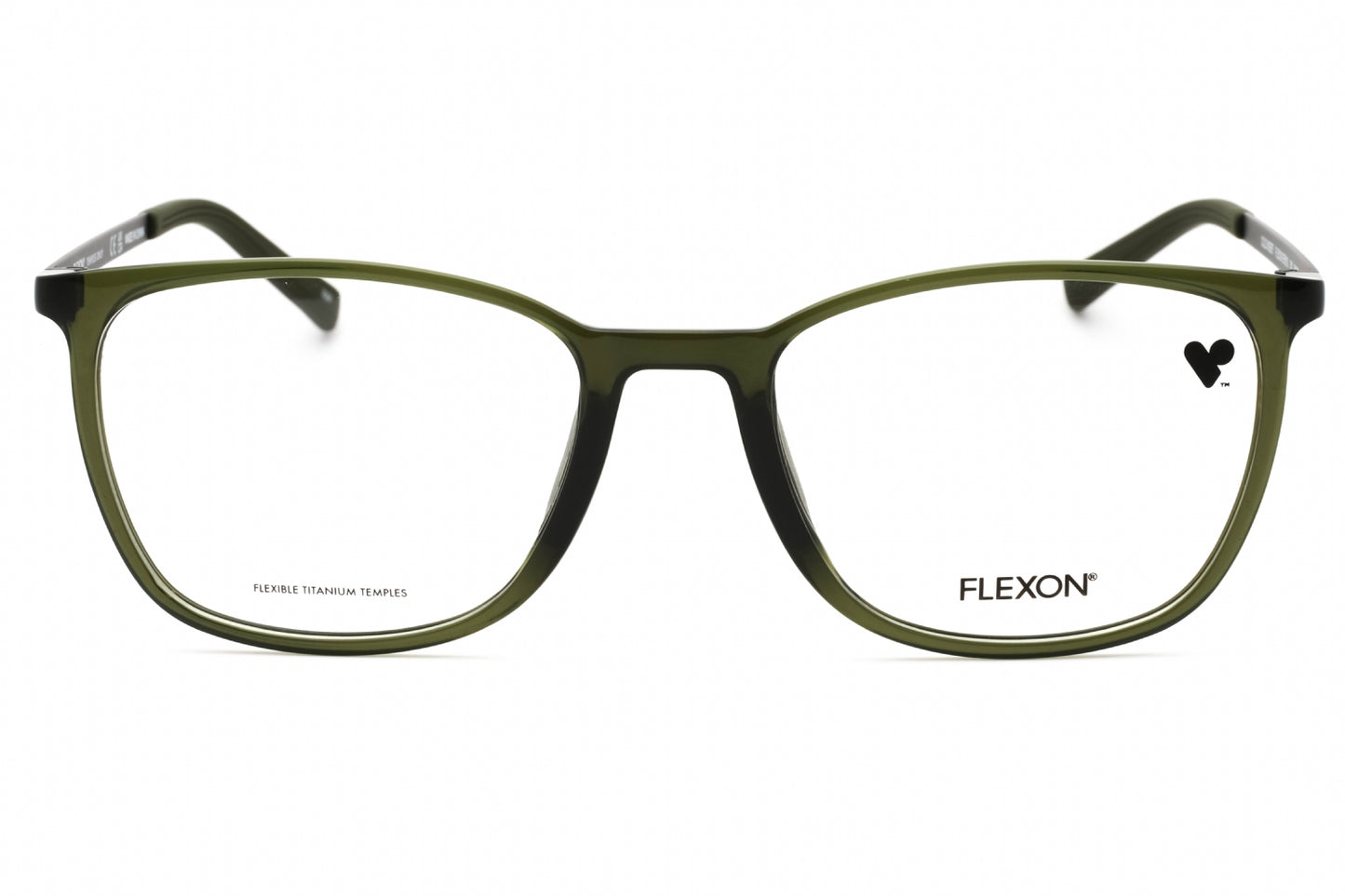 Flexon Flexon Ep8013 310 Eyeglasses Shiny Olive Size : 54
