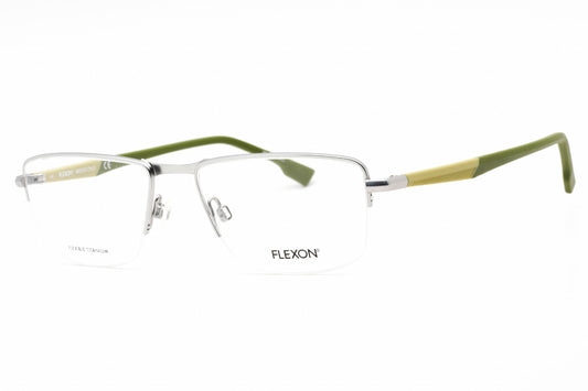 Flexon Flexon E1127 40 Eyeglasses Matte Silver Size : 53