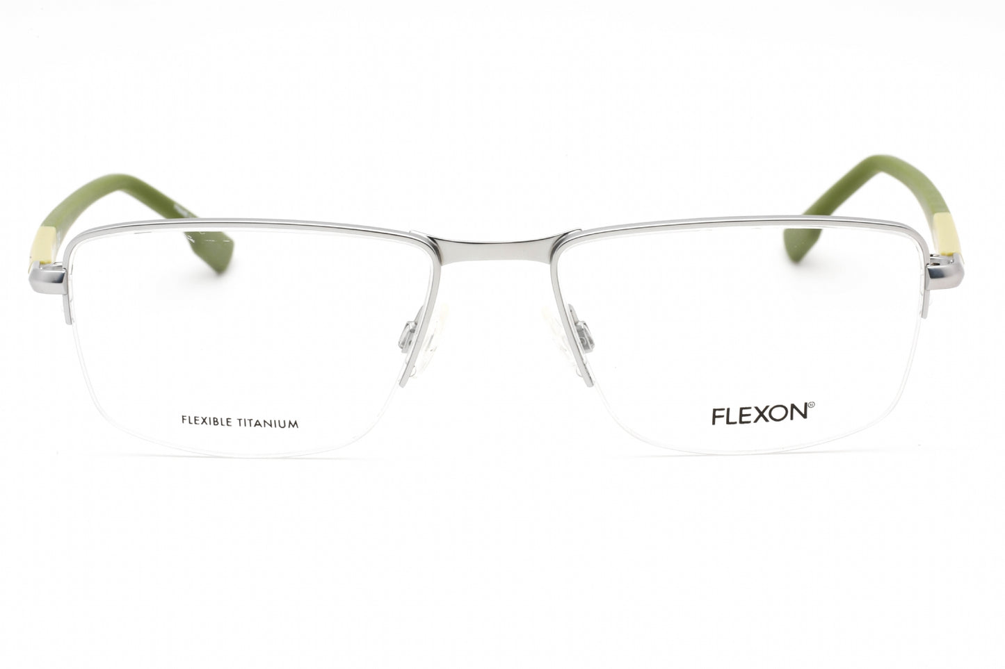 Flexon Flexon E1127 40 Eyeglasses Matte Silver Size : 53