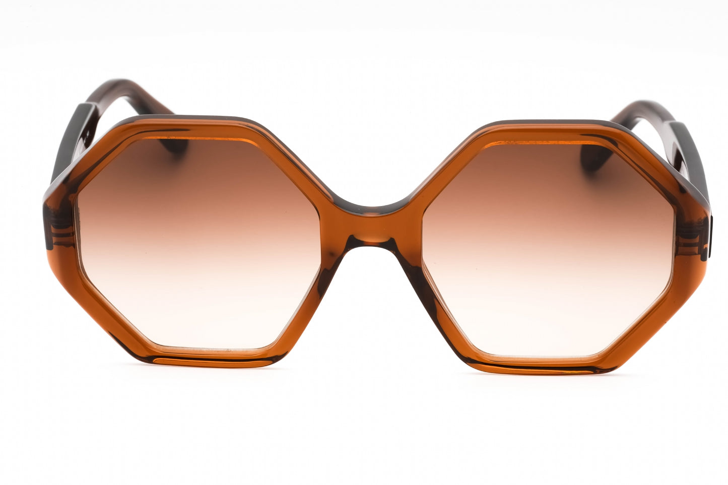 Salvatore Ferragamo 1070s 210 Sunglasses Crystal Brown Size : 55
