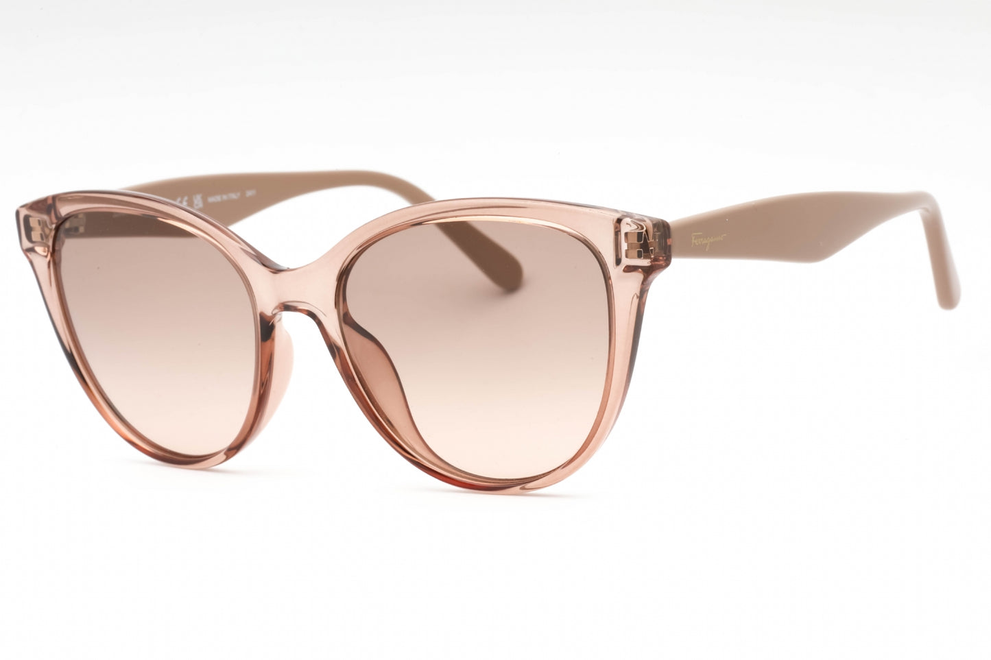 Salvatore Ferragamo 1073s 278 Sunglasses Crystal Sand Size : 54