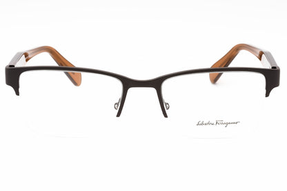 Salvatore Ferragamo 2222 202 Eyeglasses Matte Brown Size : 54
