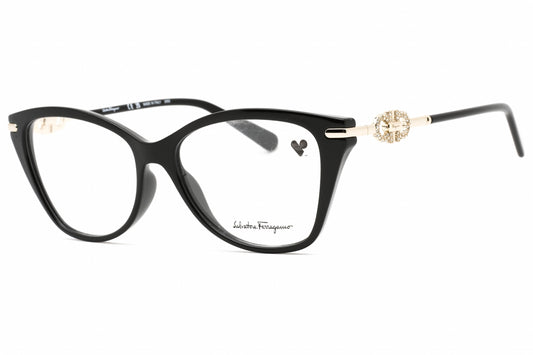 Salvatore Ferragamo 2937r 01 Eyeglasses Black Size : 54