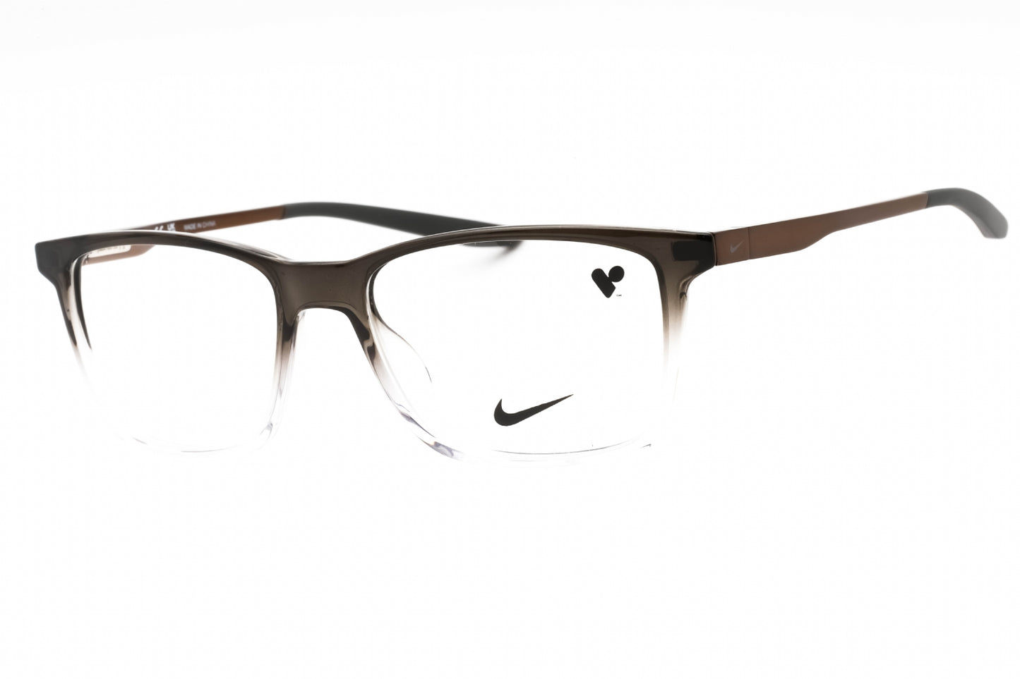 Nike 7286 35 Eyeglasses Dark Grey Fade Size : 54