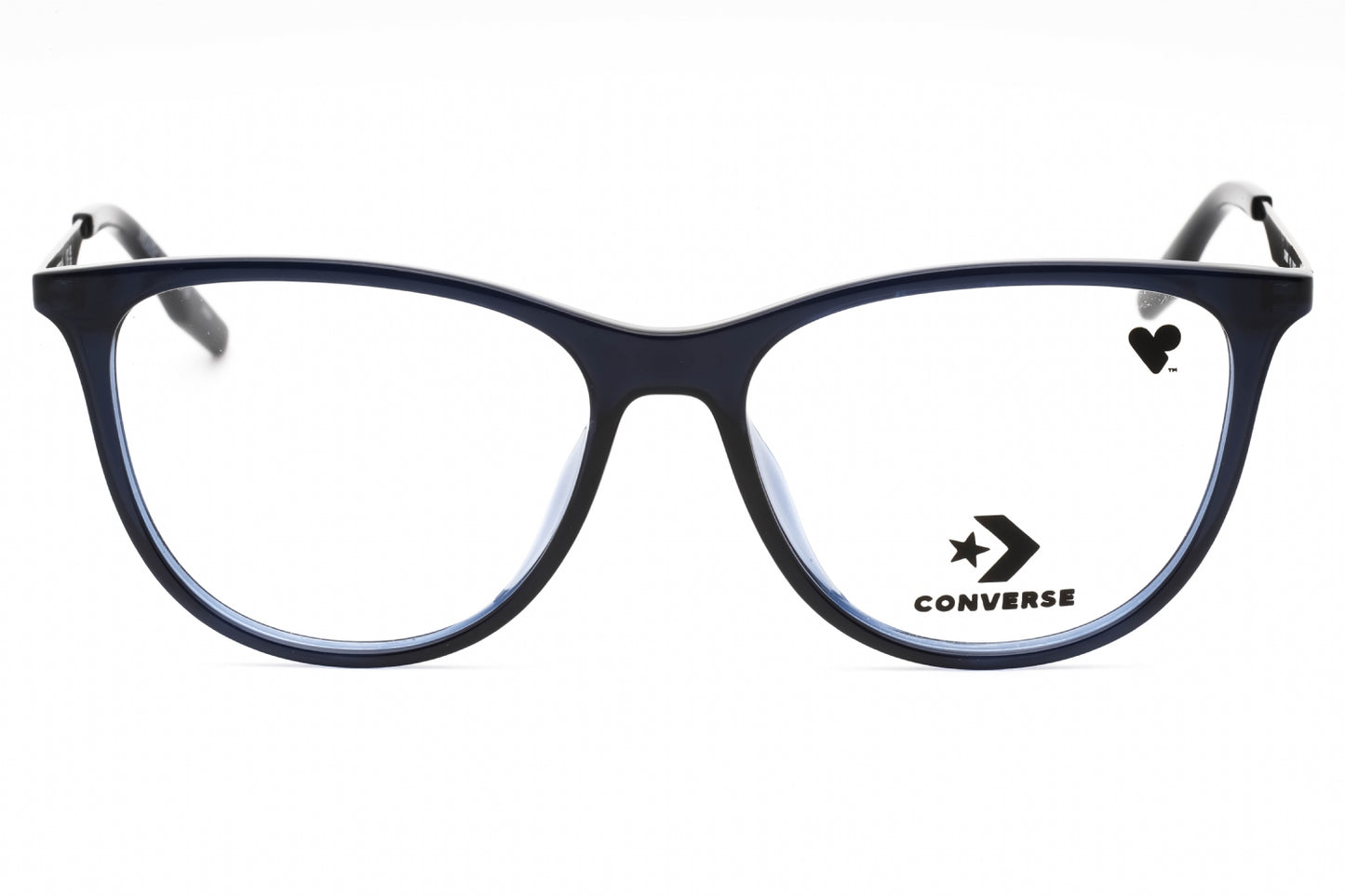 Converse 8007 411 Eyeglasses Crystal Obsidian Size : 53