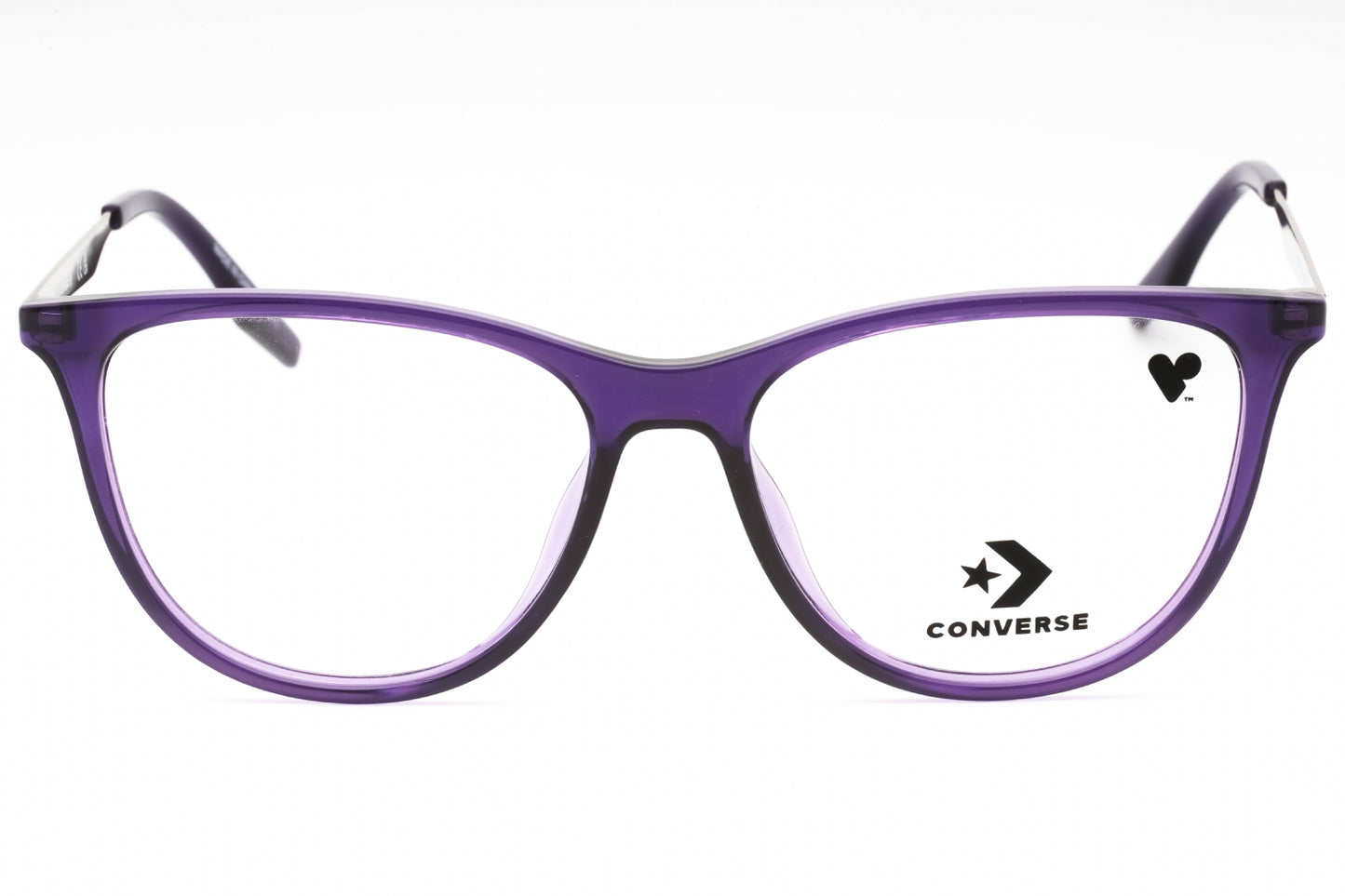 Converse 8007 501 Eyeglasses Crystal Court Purple Size : 53