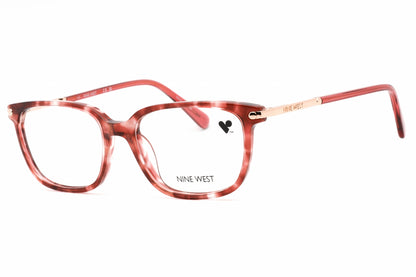 Nine West 5207 287 Eyeglasses Iridescent Burgundy Tortoise Size : 51