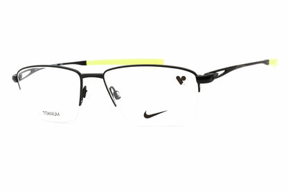 Nike 6045 02 Eyeglasses Satin Black Size : 56