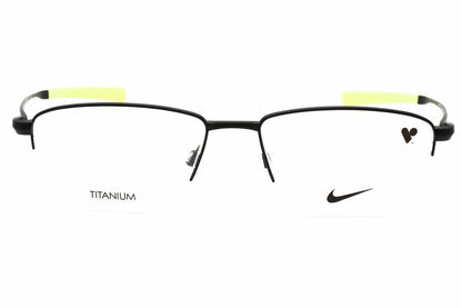 Nike 6045 02 Eyeglasses Satin Black Size : 56