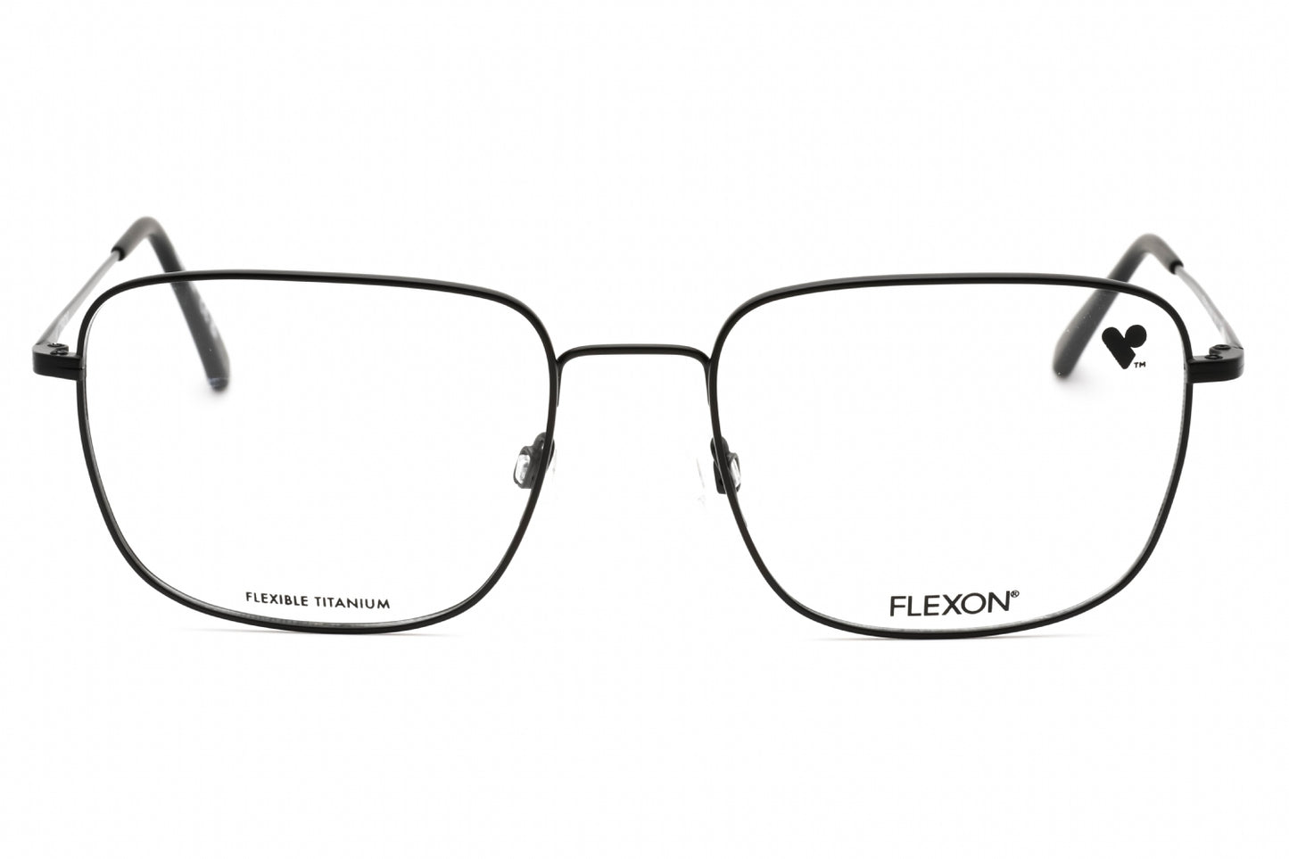 Flexon Flexon H6064 02 Eyeglasses Matte Black Size : 55