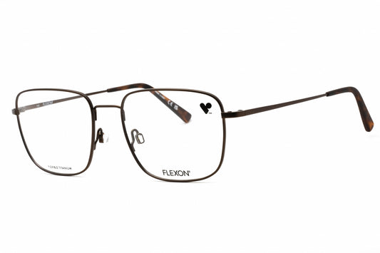 Flexon Flexon H6064 210 Eyeglasses Coffee Size : 55