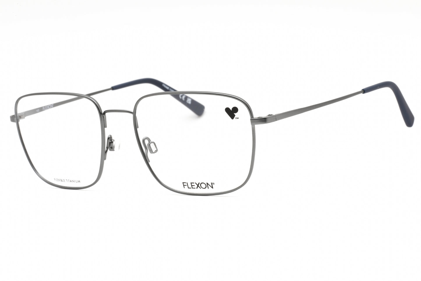 Flexon Flexon H6064 455 Eyeglasses Slate Blue Size : 55