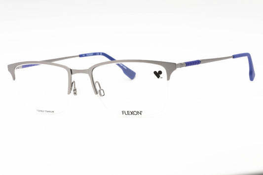 Flexon Flexon E1130 44 Eyeglasses Matte Silver Size : 55