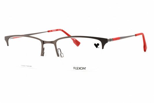 Flexon Flexon E1130 72 Eyeglasses Matte Gunmetal Size : 55