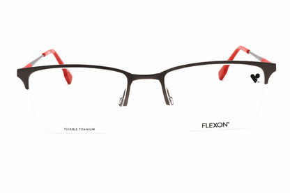 Flexon Flexon E1130 72 Eyeglasses Matte Gunmetal Size : 55
