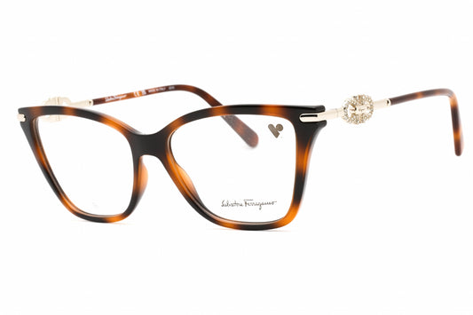 Salvatore Ferragamo 2949r 240 Eyeglasses Tortoise Size : 54