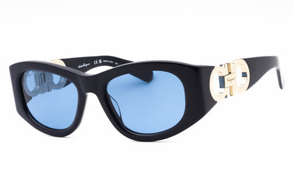 Salvatore Ferragamo 1082s 414 Sunglasses Blue Size : 53
