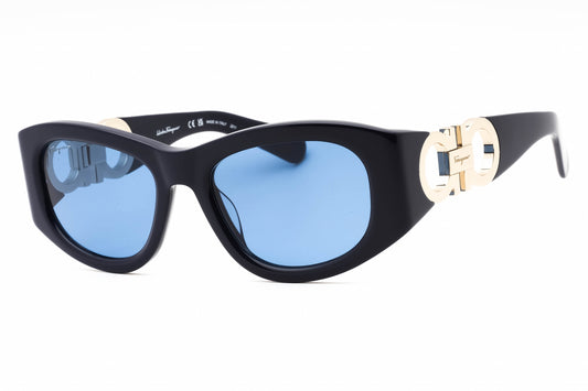Salvatore Ferragamo 1082s 414 Sunglasses Blue Size : 53