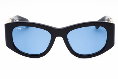 Salvatore Ferragamo 1082s 414 Sunglasses Blue Size : 53