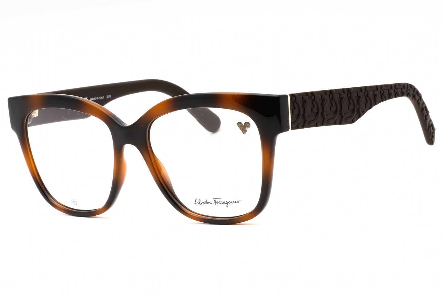 Salvatore Ferragamo 2956e 240 Eyeglasses Tortoise Size : 54