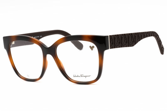 Salvatore Ferragamo 2956e 240 Eyeglasses Tortoise Size : 54