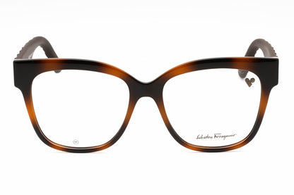 Salvatore Ferragamo 2956e 240 Eyeglasses Tortoise Size : 54