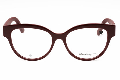 Salvatore Ferragamo 2957e 601 Eyeglasses Burgundy Size : 54