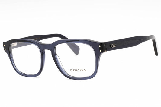 Salvatore Ferragamo 2958 420 Eyeglasses Crystal Navy Size : 52