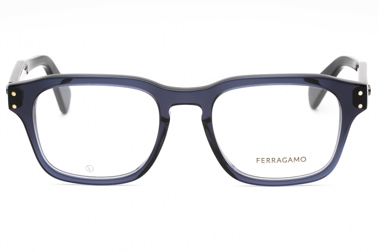 Salvatore Ferragamo 2958 420 Eyeglasses Crystal Navy Size : 52