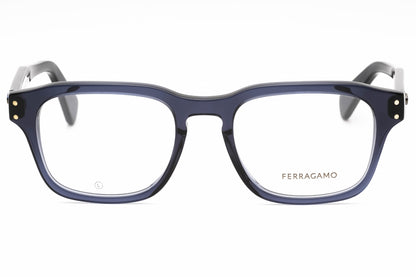 Salvatore Ferragamo 2958 420 Eyeglasses Crystal Navy Size : 52