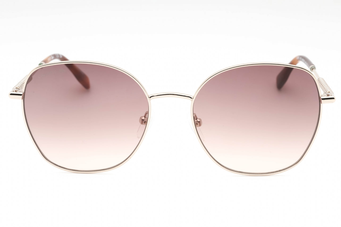 Lacoste L257s 712 Sunglasses Light Gold Size : 56