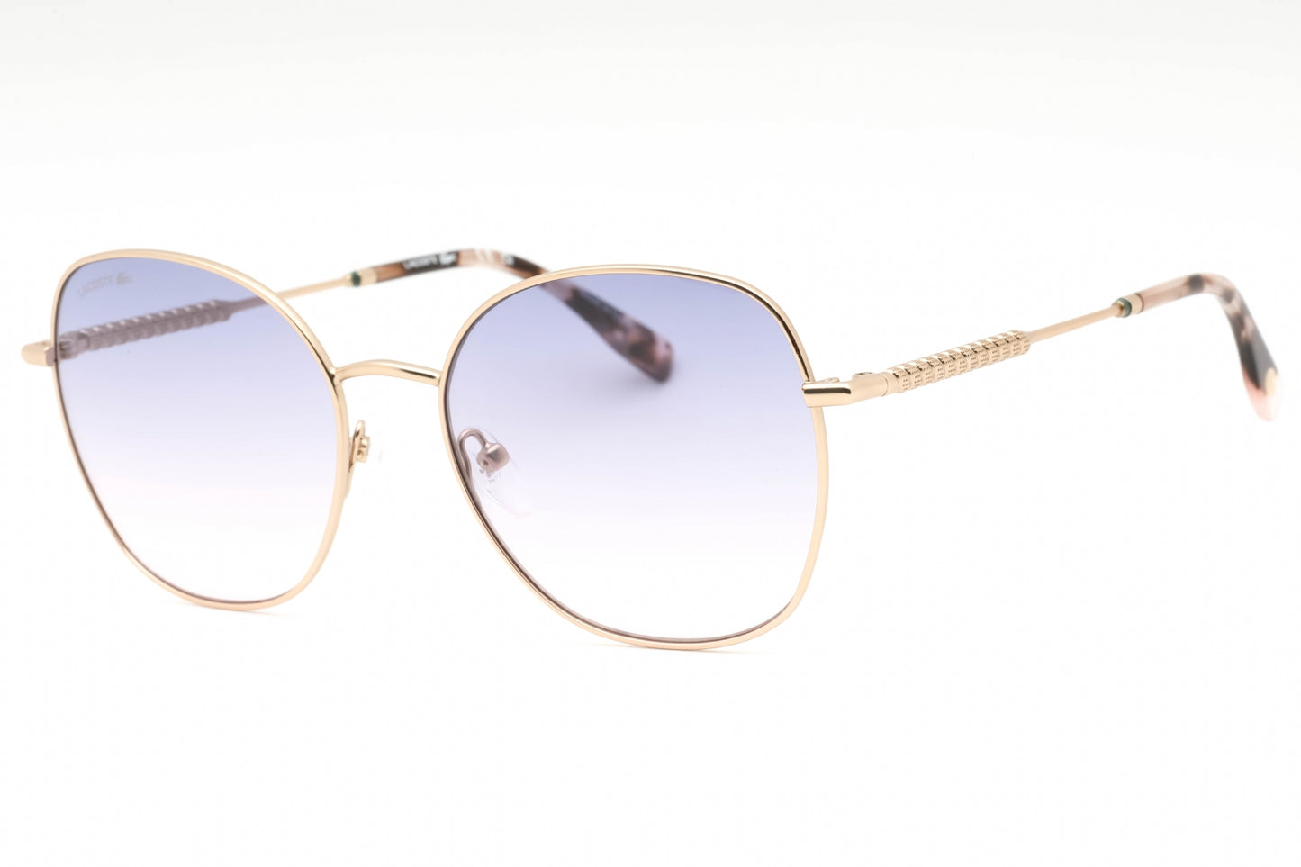 Lacoste L257s 714 Sunglasses Matte Rose Gold Size : 56
